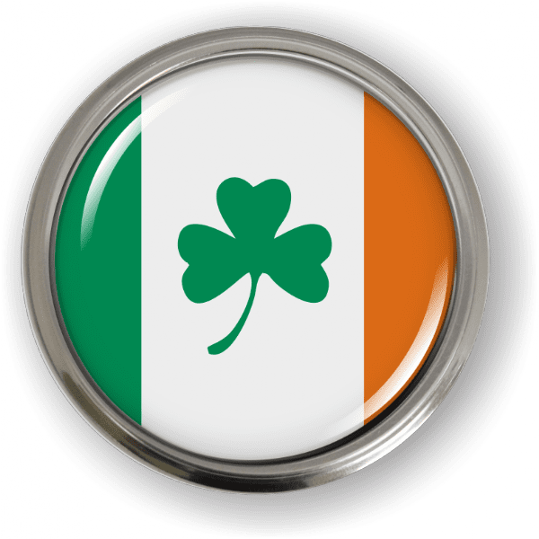 Irish Shamrock - Flag - Country Emblem